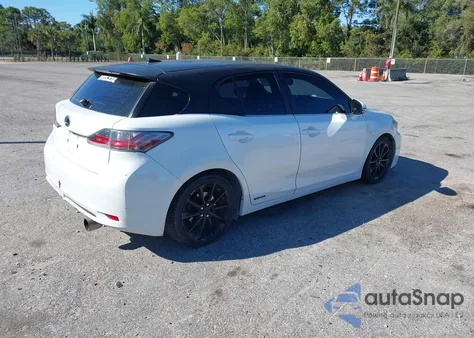 2012 Lexus Ct 200H Premium from USA, damaged, VIN JTHKD5BH9C2069029